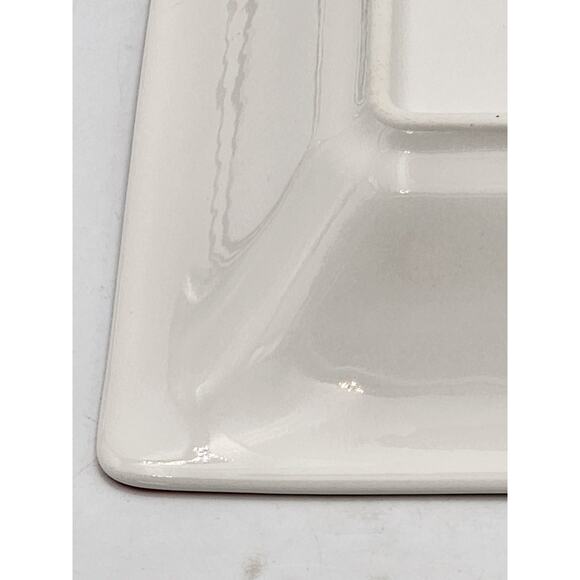 Villeroy & Boch Ginger Apfelbraeter Square Rim Soup bowl Santa and reindeer - Picture 11 of 11